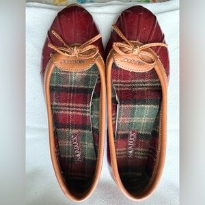 Aquaduck Red Duck Rain/Snow Flats - Rain & Snow are coming Size 7